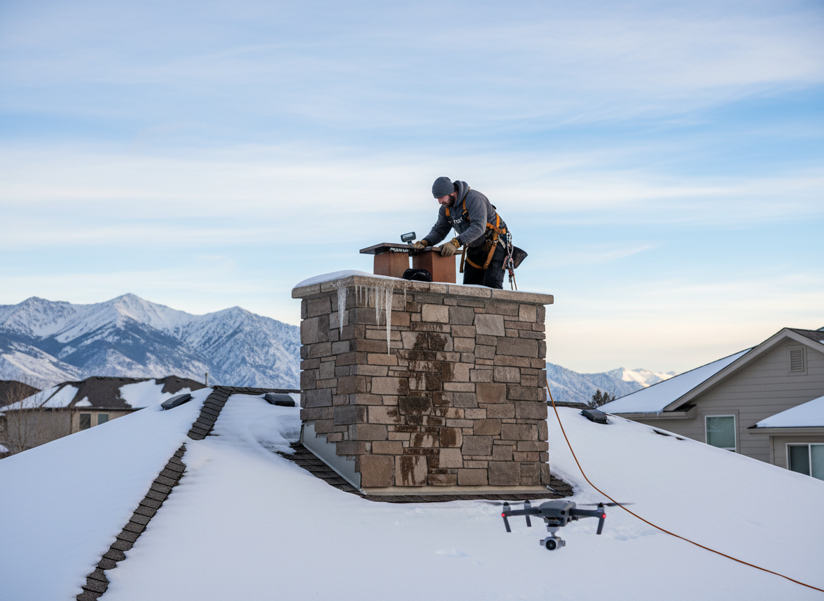 How to Check Your Chimney for Ice Damage After American Fork Winters