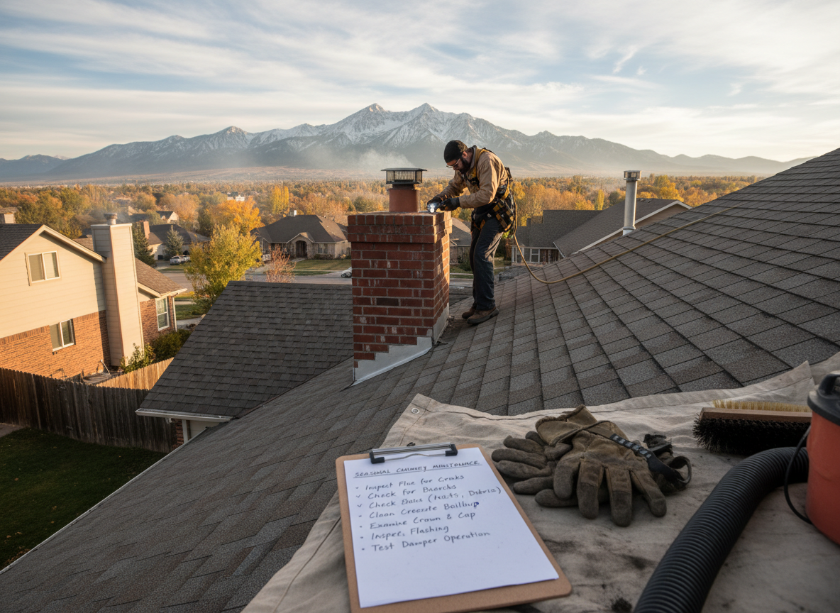 Chimney repair in Orem
