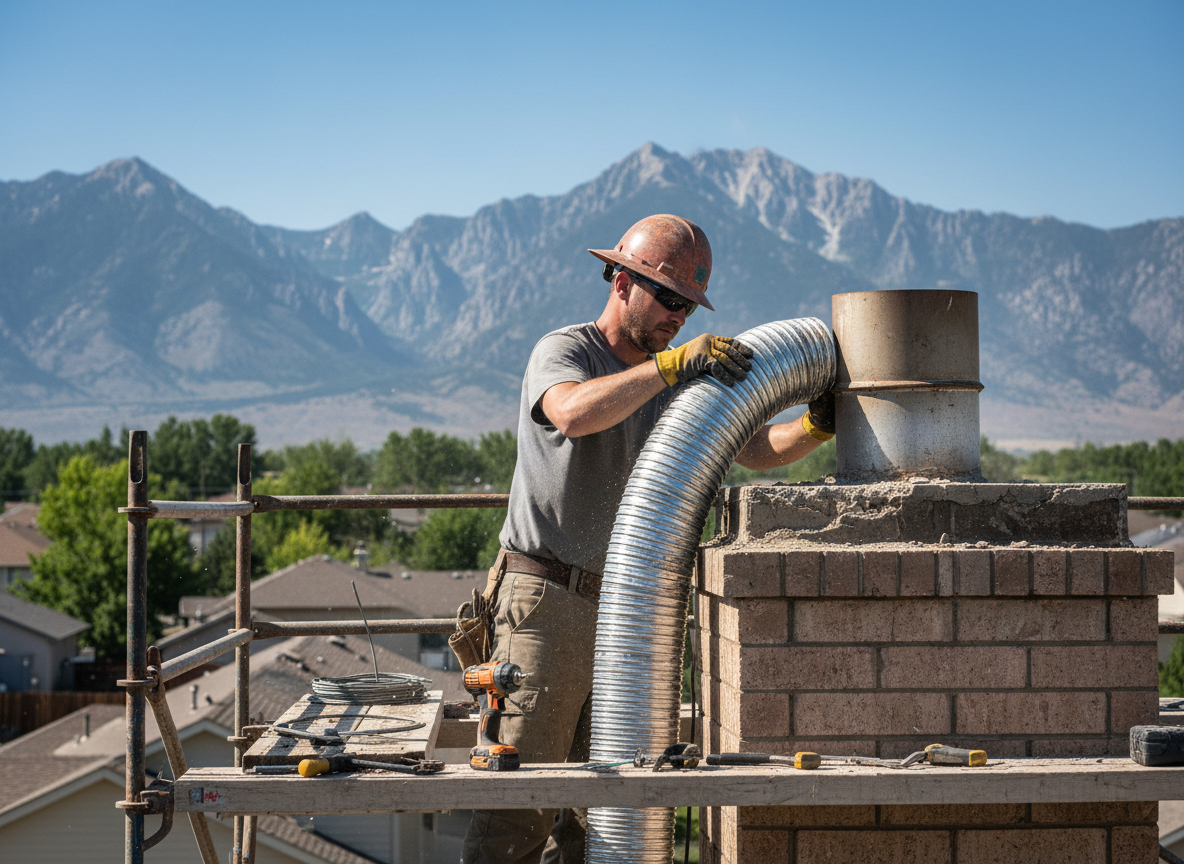 chimney liner repair in American Fork