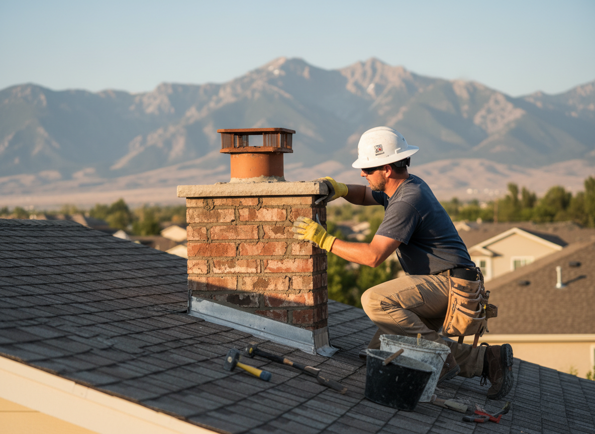 roof chimney repair in American Fork